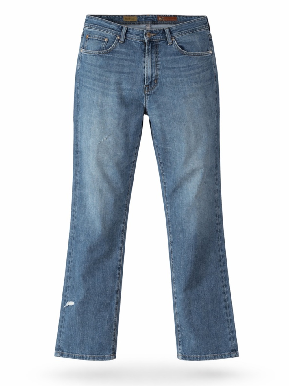 Adriano Goldschmied the Prime Bootcut Distressed Medium Wash Men's  36 x 32